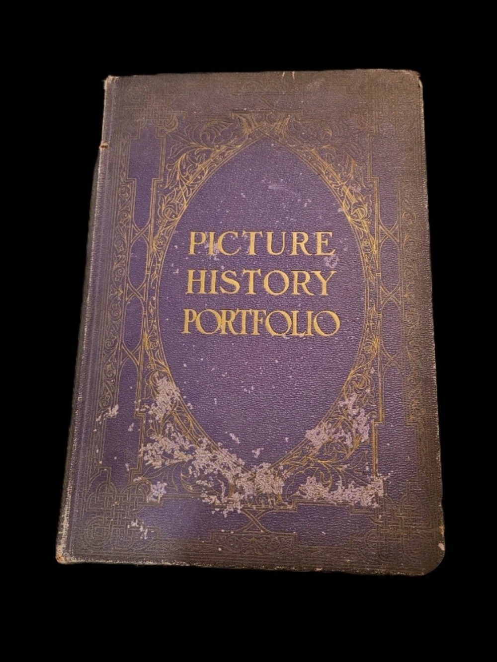 Antique 1923 Picture History Portfolio - NY Times Mid-Week Pictorial Oversized